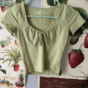 Hollister Women's Green Top